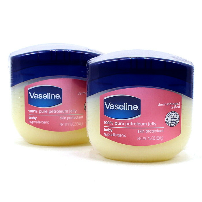 楽天市場 2個セット ヴァセリン Vaseline ペトロリュームジェリー ベビー 保湿スキンオイル 368g 2個 ピンクパッケージ ナナパージュ