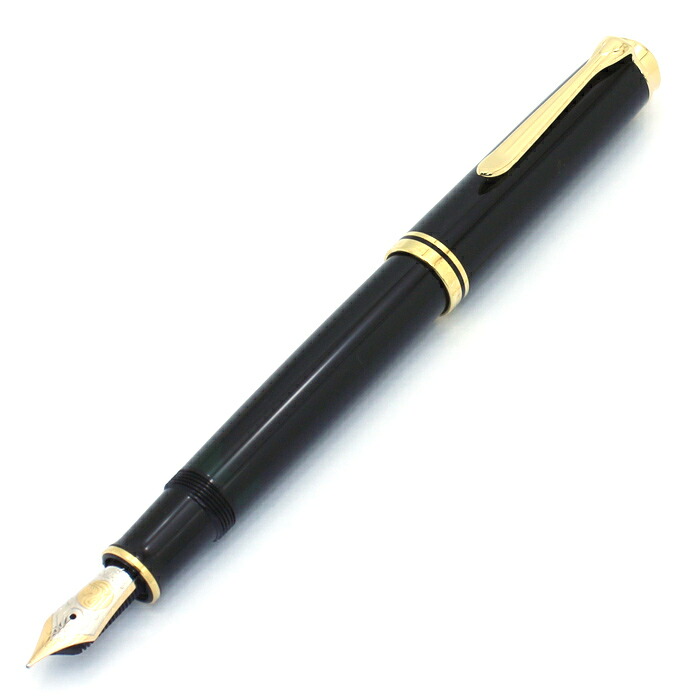 ペリカン Pelikan 万年筆 スーベレーン Souveran M800 ブラック|ナナパージュ