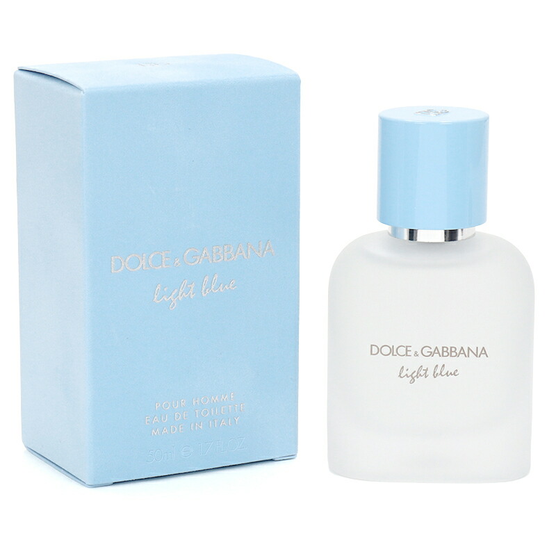 ドルチェ＆ガッバーナ ライトブルー プールオム オードトワレ 香水 EDT/SP メンズ 50ml 【並行輸入品】