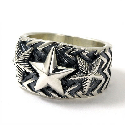 【CODY SANDERSON】国内発送 Zig Zag Star Stamp リング 指輪 CODY SANDERSON】国内発送 Zig Zag Star Stampリング 指輪 (Cody