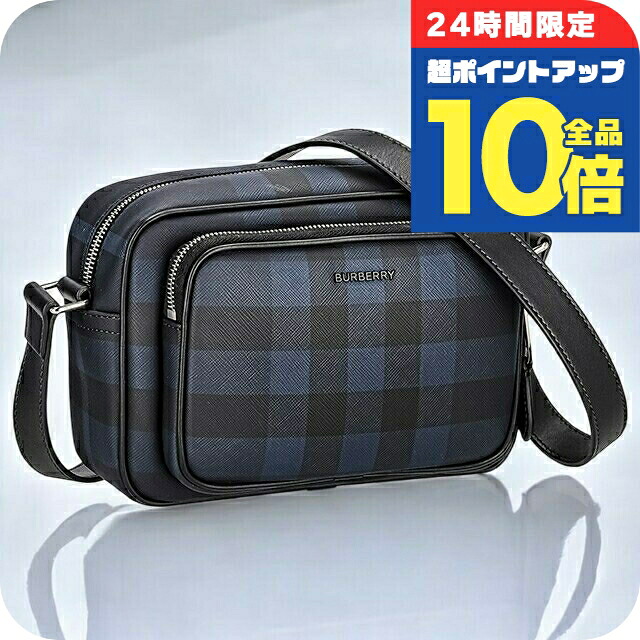 バーバリー ショルダーバッグ メンズ レディース BURBERRY チェック 8073271 ブラック 斜めがけ ブランド 高級 おしゃれ プレゼント 男性 実用的 かっこいい｜腕時計のななぷれ