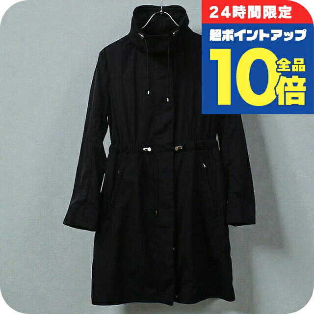 ＼4/12限定★全品10倍-超ポイントUP／【中古】 モンクレール コート レディース ブランド MONCLER MALACHITE 1C70900 C0276 779 ネイビー ウェア
