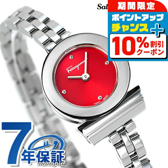 652【美品】Ferragamo フェラガモ　ガンチーニ　レディース 時計　人気 Amazon.co.jp: [フェラガモ]時計 レディース 腕時計 ガンチーニ