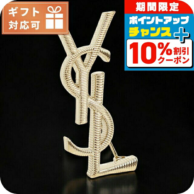 楽天市場】＼10％OFF+さらに3倍☆1/5限定／ サンローラン ブローチ