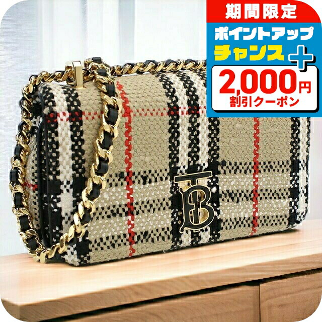 ＼4/15限定★2000円OFF+全品5倍／ バーバリー 斜め掛けショルダーバッグ レディース BURBERRY イタリア 8063083 ARCHIVE BEIGE ベージュ系 マルチカラー バッグ 斜めがけ ブランド 高級 おしゃれ プレゼント 女性 実用的 かわいい