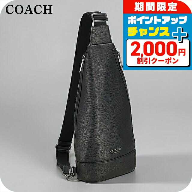 ＼2000円OFF+さらに9倍／ コーチ ボディバッグ メンズ ブランド COACH Vietnam CY803 QB/BK ブラック 斜めがけ 軽量 小さめ ブランド 高級 おしゃれ プレゼント 男性 実用的 かっこいい｜腕時計のななぷれ