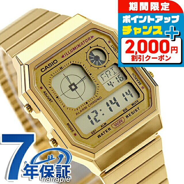 楽天市場】カシオ スタンダード ゴールドIP A120WEG-9AJF CASIO