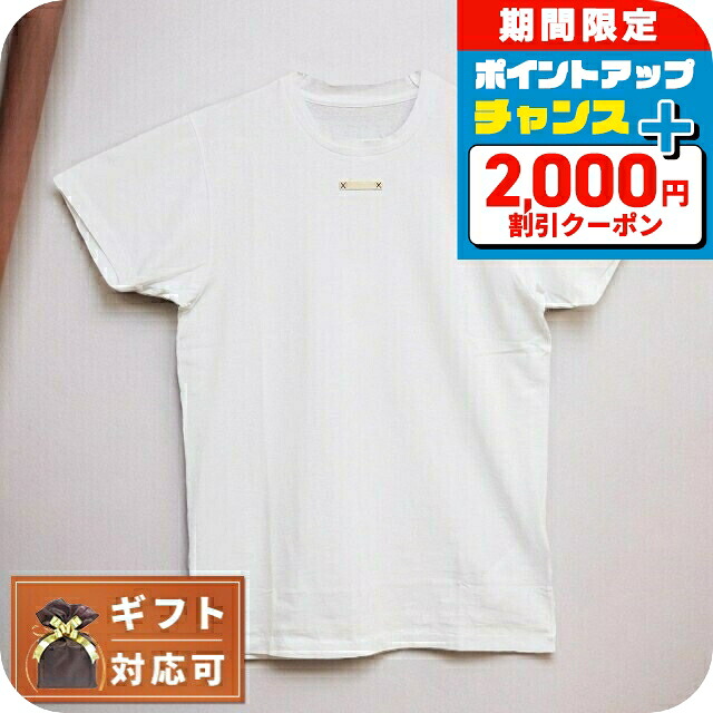 ＼2000円OFF+さらに9倍／ メゾンマルジェラ MAISON MARGIELA Tシャツ S50GC0667-S23867-100-M ユニセックス ホワイト｜腕時計のななぷれ 21,268円