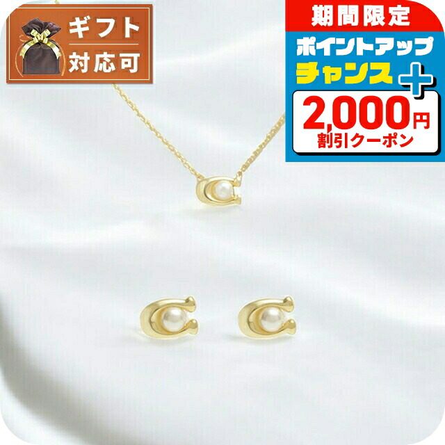 R 様 COACH ロゴ ネックレス＆ピアス 新品 1点限り ギフト◎ R 様 COACH ロゴ ネックレス＆ピアス 新品 1点限り ギフト◎ - メルカリ