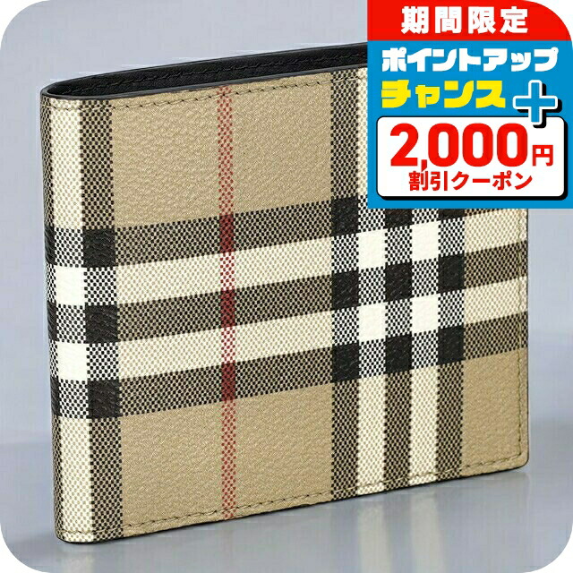 楽天市場】＼2000円OFFクーポン+さらに9倍／ バ−バリ− 二つ折り財布