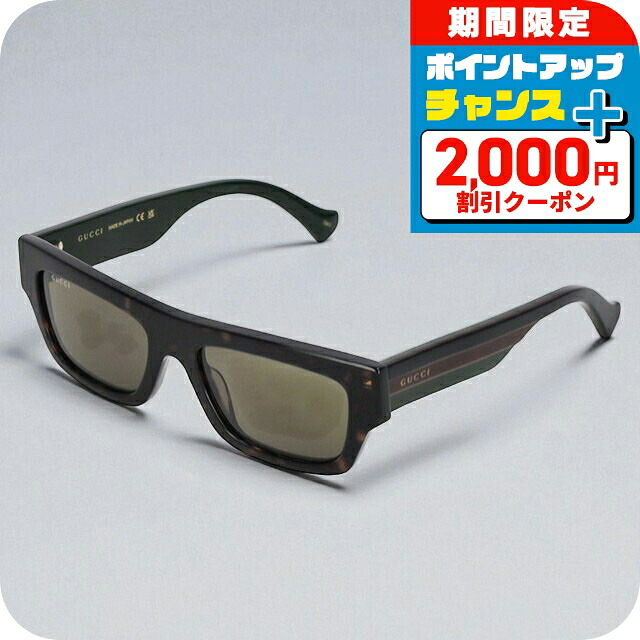 ＼2000円OFF+さらに9倍／ グッチ サングラス メンズ ブランド GUCCI GG1301S 002 ブラック｜腕時計のななぷれ 23,616円
