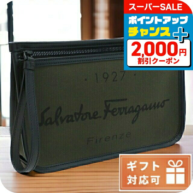 楽天市場】SALVATORE FERRAGAMO フェラガモ クラッチバッグ 24