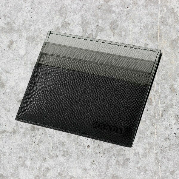 プラダ カードケース カード入れ 名刺入れ コンパクト サフィアーノレザー メンズ 2mc223 Zlp F0002 Prada Nero お見舞い