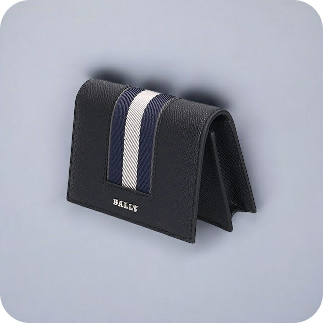 【美品】 BALLY バリー カードケース 名刺入れ 本革 ネイビー Bally バリー BALLY 名刺入れ カードケース パスケース 定期入れ