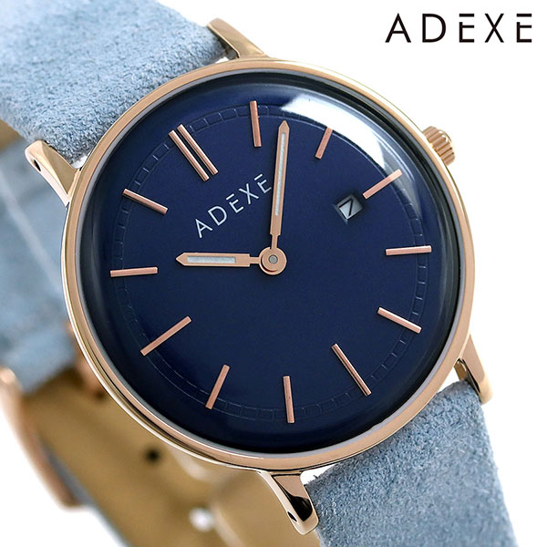 楽天市場 アデクス Adexe 時計 スイートコレクション 33mm デイト 43a 06 Jp18mar プチ 腕時計 ソーダ 腕時計のななぷれ