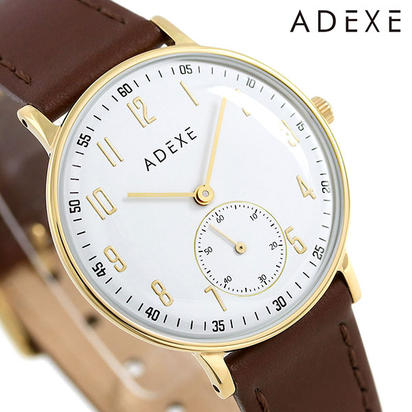 アデクス Adexe ユニセックス スモールセコンド 33mm 2043c 01 腕時計 プチ 時計 Selviorganicstore Com