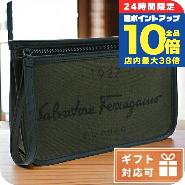 楽天市場】SALVATORE FERRAGAMO フェラガモ クラッチバッグ 24