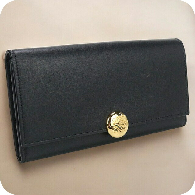 LOEWE ロエベ コンティネンタル ウォレット ペブル LO86171 LOEWE 中古 ロエベ 長財布ニ折小銭入付き レディース ブランド