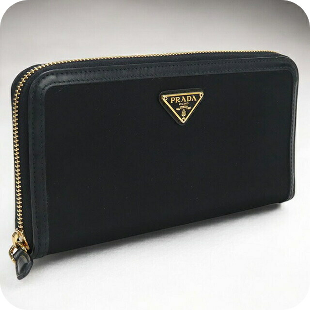 楽天市場】プラダ PRADA 財布 長財布 1ML506 QWA ネロ 特別送料