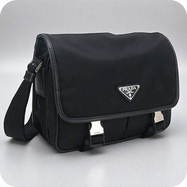 楽天市場】【中古】 プラダ ショルダーバッグ ナイロン