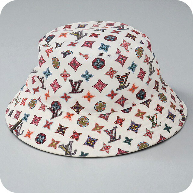 ルイヴィトン　レインボーLVロゴ　ボブ　トランスフォーマブルハット MP2877 ルイヴィトン レインボーLVロゴ ボブ トランスフォーマブル