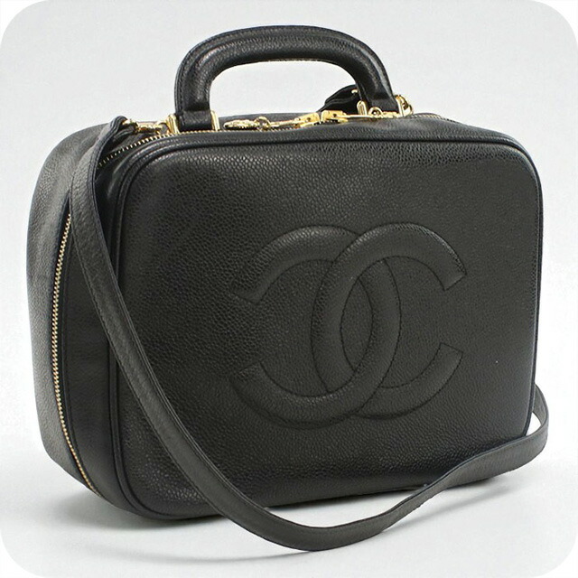 楽天市場】【中古】 CHANEL （シャネル） バニティバッグ ココマーク