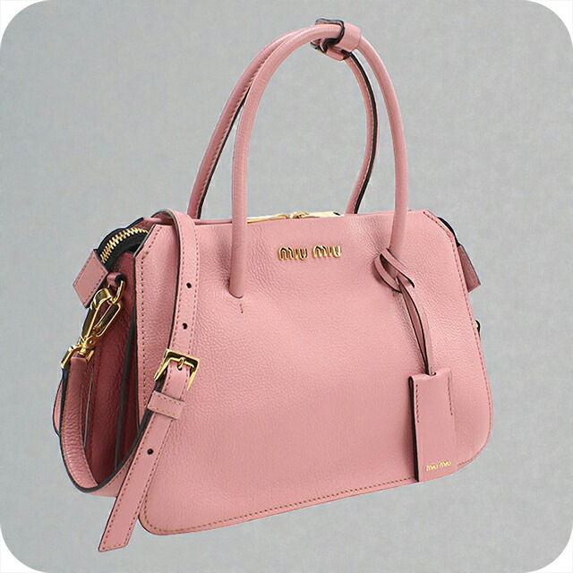 ミュウミュウ MIUMIU ハンドバッグ ショルダーバッグ 2Way