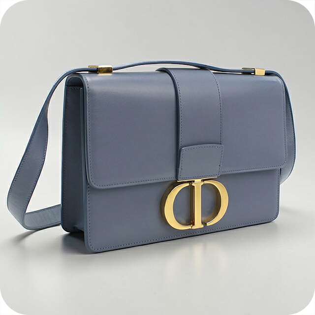 ＼10%OFFクーポン／【中古】 ディオール 斜め掛け ショルダーバッグ レディース ブランド Dior レザー ブルー