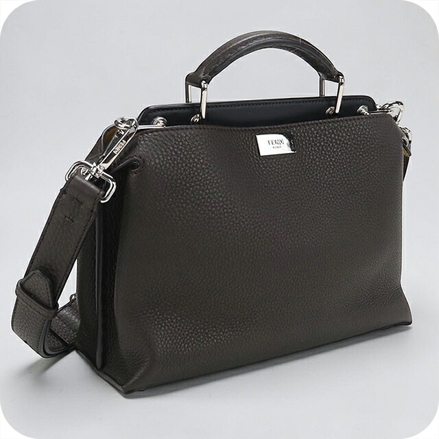 ＼4/12限定★全品10倍-超ポイントUP／【中古】 フェンディ ハンドバッグ レディース ブランド FENDI ピーカブー ミニエッセンシャル レザー 7VA506 ブラウン 軽量 小さめ 手提げ 高級 おしゃれ プレゼント 女性 実用的 かわいい