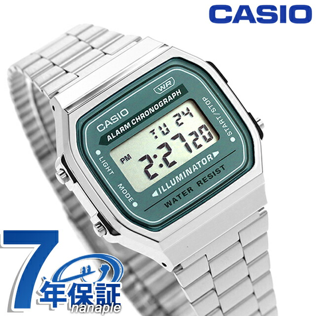 未使用 CASIO カシオ ヴィンテージ A168WA-1 デジタル 腕時計 スタンダード デジタル 並行輸入品 10年保証 日本未発売 CASIO