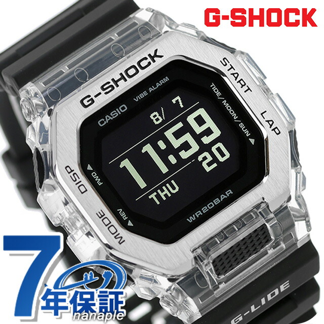 人気★カシオ G-SHOCK Gショック メンズ 腕時計 GBX-100 箱付 G-SHOCK GBX-100NS-1 G-LIDE スマートフォンリンク デジタル