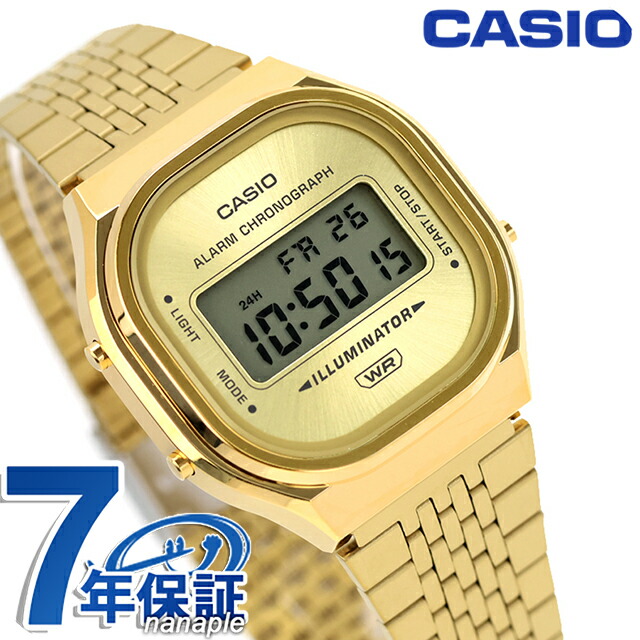 カシオ チープカシオ CASIO CLASSIC クォーツ 電池式 A140WEG-9A ユニセックス チプカシ メンズ レディース 腕時計 ブランド デジタル ゴールド おしゃれ 防水 かわいい プレゼント 実用的｜腕時計のななぷれ