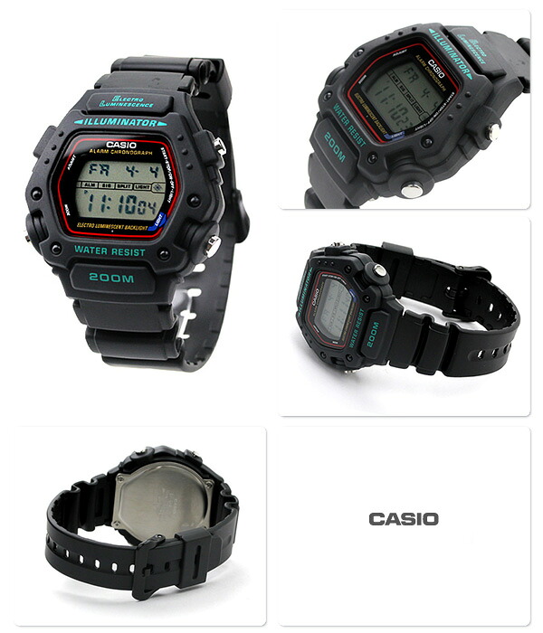 Reloj Casio Caballero Digital Alarma Crono Luz Mod Dw2901 1,290.