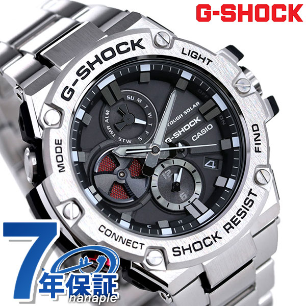 楽天市場】G-SHOCK Gスチール クロノグラフ モバイルリンク Bluetooth ...