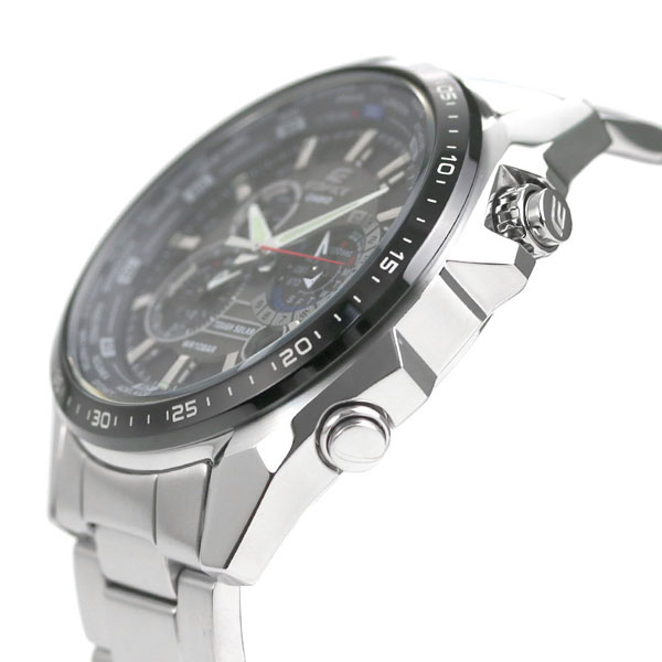 nanaple: 카시오에디피스멘즈 손목시계 EQS-500 솔러 아날로그 EQS-500 DB-1 A1DR ...