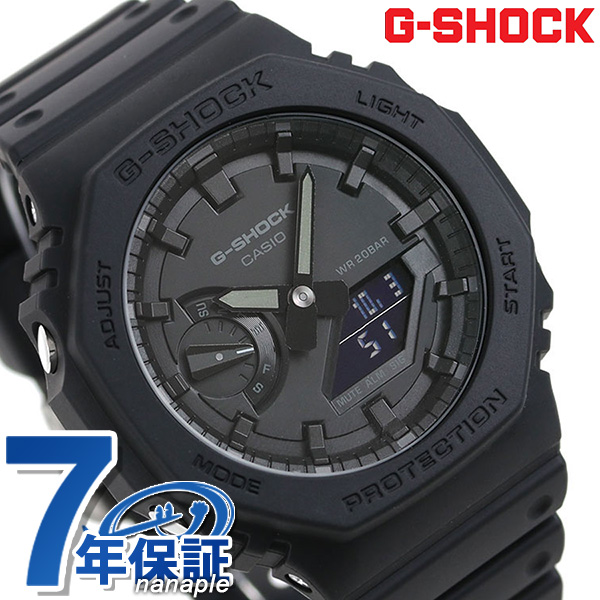 楽天市場 G Shock Ga 2100 メンズ 腕時計 Ga 2100 1a1dr カシオ Gショック オールブラック 黒 時計 腕時計のななぷれ