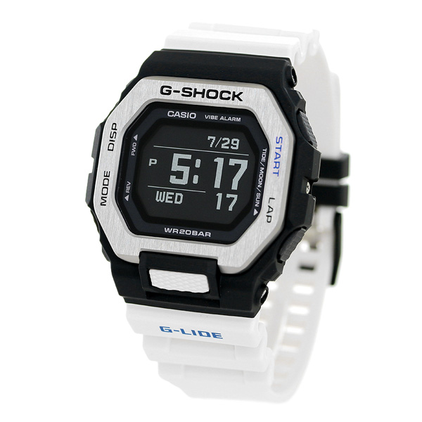 楽天市場 G Shock Gショック Gライド メンズ 腕時計 Gbx 100 7dr Casio カシオ 時計 Bluetooth タイドグラフ ブラック ホワイト 腕時計のななぷれ