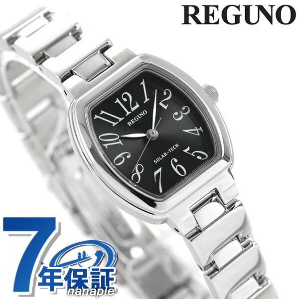 楽天市場 シチズン レグノ ソーラー レディース ブレスレット Kp1 110 51 Citizen Reguno 腕時計 ブラック 時計 あす楽対応 腕時計のななぷれ