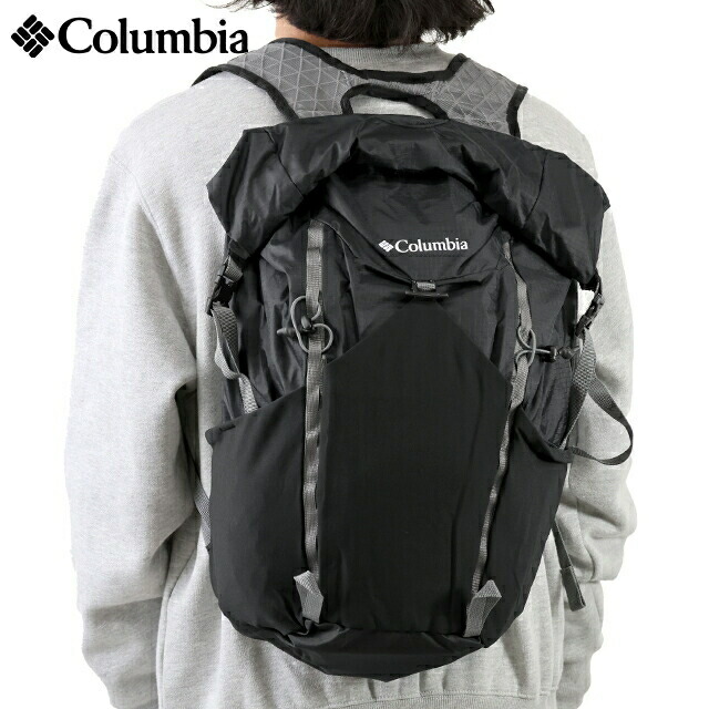 ＼4/18限定★10%OFF+さらに4倍／ コロンビア リュック メンズ レディース ブランド Columbia バックパック リュックサック スポーツバッグ 100%Nylon 2094361 ブラック バッグ