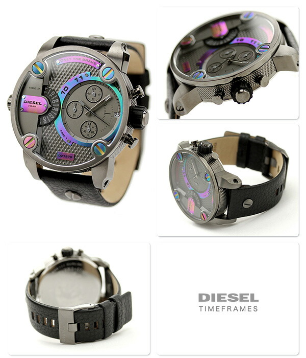 DZ7270 ディーゼル メンズ 腕時計 クロノグラフ グレー×ブラック