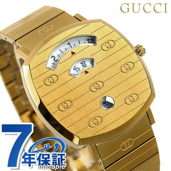 格安即決 男女兼用腕時計 38mm グリップ 時計 グッチ メンズ ゴールド あす楽対応 Gucci Ya 腕時計 レディース Www Szkolenianawigacja Pl