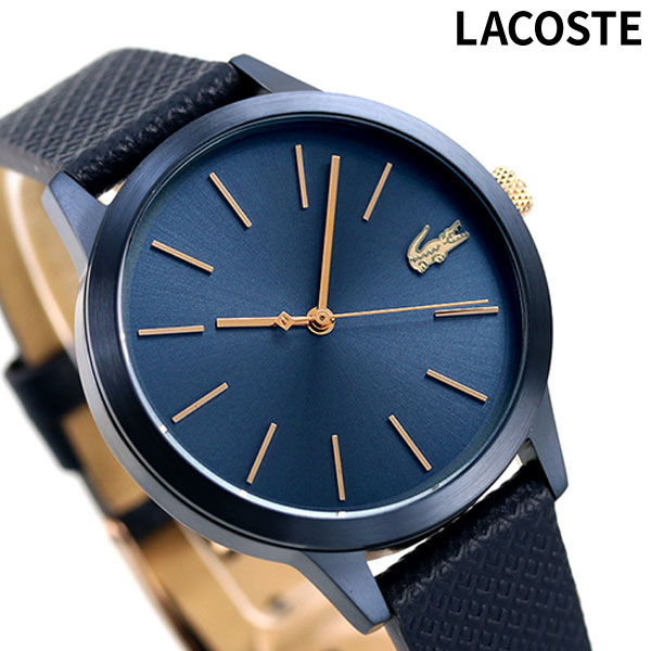 ラコステ レディース 腕時計 MOON ネイビー レザー 革 2001071 楽天市場】LACOSTE ラコステ レディース 母の日 腕時計 手表