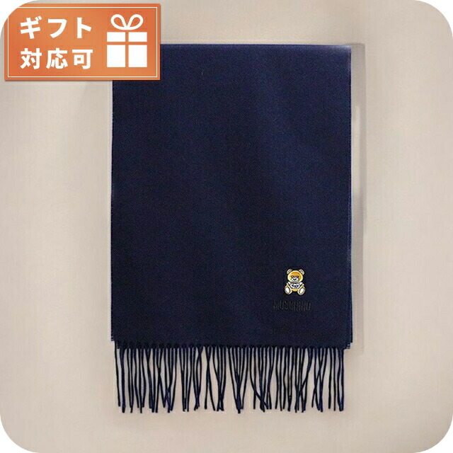モスキーノ MOSCHINO マフラー レディース M5293 50124 013 ネイビーレディースマフラー・ストール