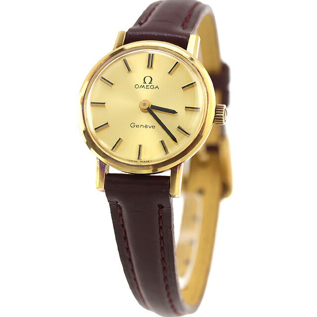 楽天市場】【中古】オメガ 70's アンティーク ジュネーブ 長角 SS GF