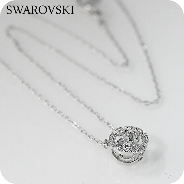 ＼4/7限定★2000円OFF+超ポイントUP／ スワロフスキー ネックレス レディース ブランド SWAROVSKI Una ペンダント スワロフスキー 5286137 シルバー アクセサリー