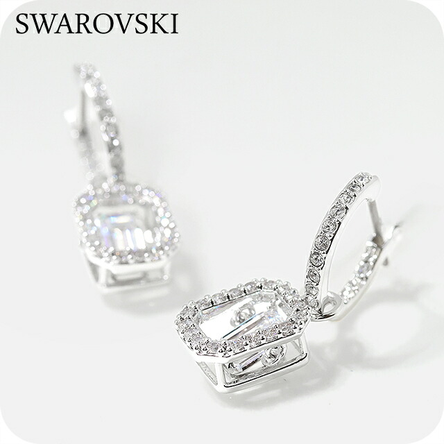 【楽天市場】\4/12限定★全品10倍-超ポイントUP／ スワロフスキー ピアス レディース ブランド SWAROVSKI Una フープ ...