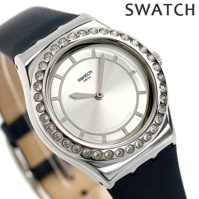 全商品オープニング価格特別価格 スウォッチ Swatch アイロニー ブルーチック 33mm レディース 腕時計 Irony Bluechic 時計 Yls211 シルバー ネイビー あす楽対応 再再販 Mindflex Com Ua
