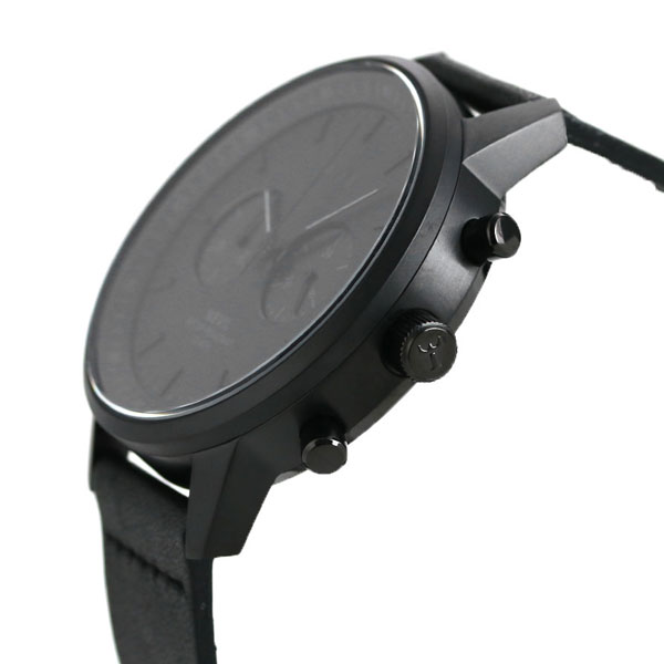 楽天市場 15日は全品5倍に 4倍でポイント最大22倍 トリワ Triwa スウェーデン 北欧 シンプル クロノグラフ 42mm メンズ 腕時計 Nest127 Clp ネビル オールブラック 黒 時計 あす楽対応 腕時計のななぷれ