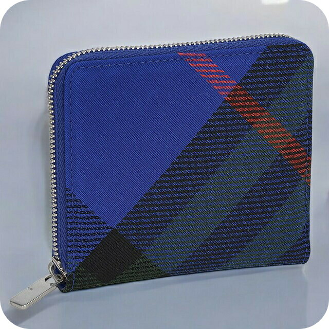 Burberry 緑　三つ折り財布 BURBERRY 並行輸入 バーバリー 2つ折財布 ダークグリーン VINE