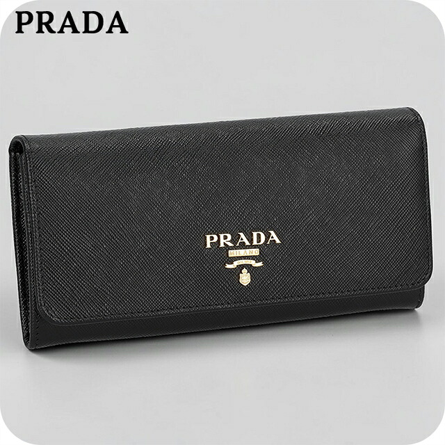プラダ 長財布 レディース ブランド PRADA レザー ITALY 1MH132 NER ブラック ウォレット 高級 おしゃれ プレゼント 実用的｜腕時計のななぷれ